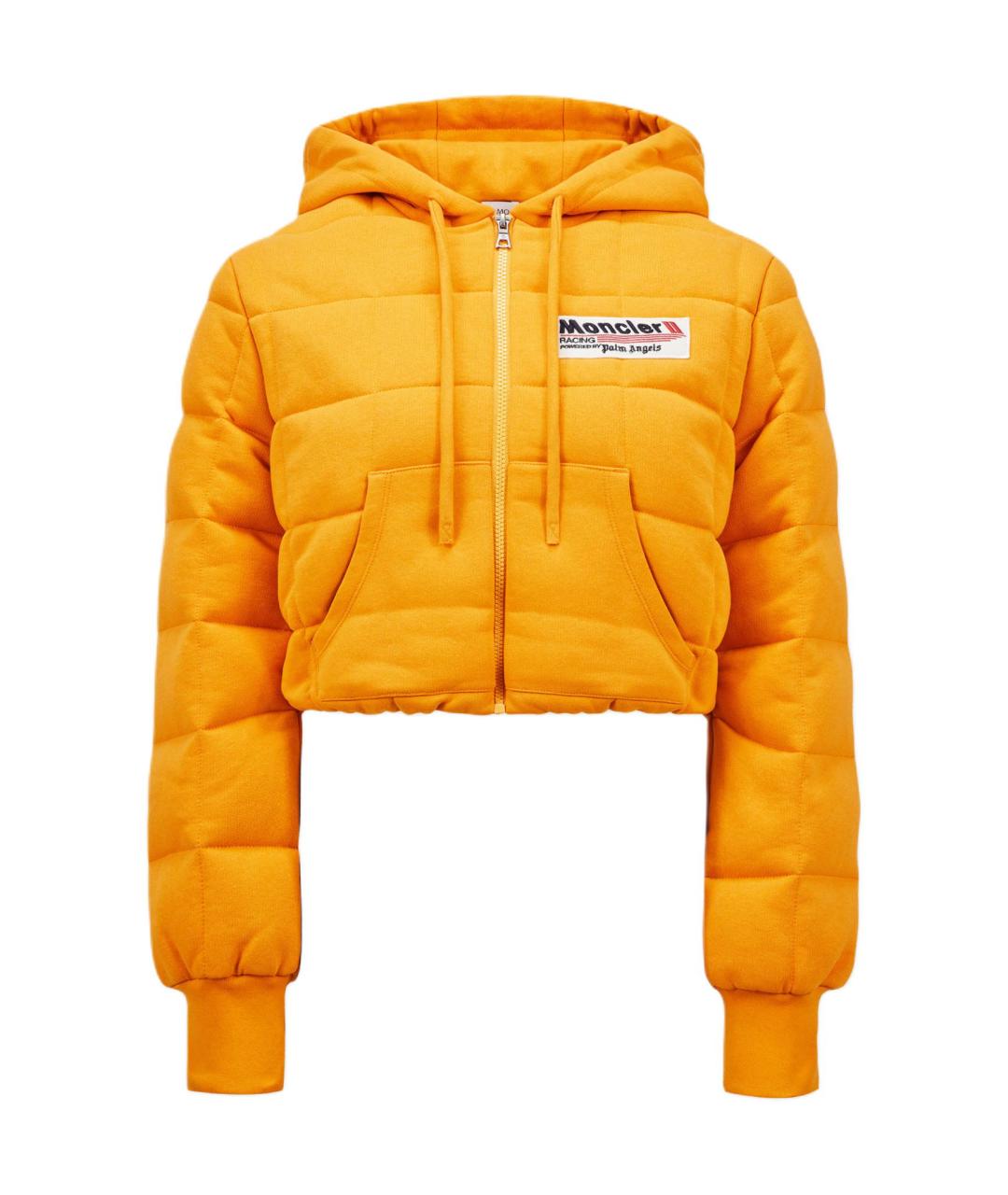 MONCLER Желтая куртка, фото 1