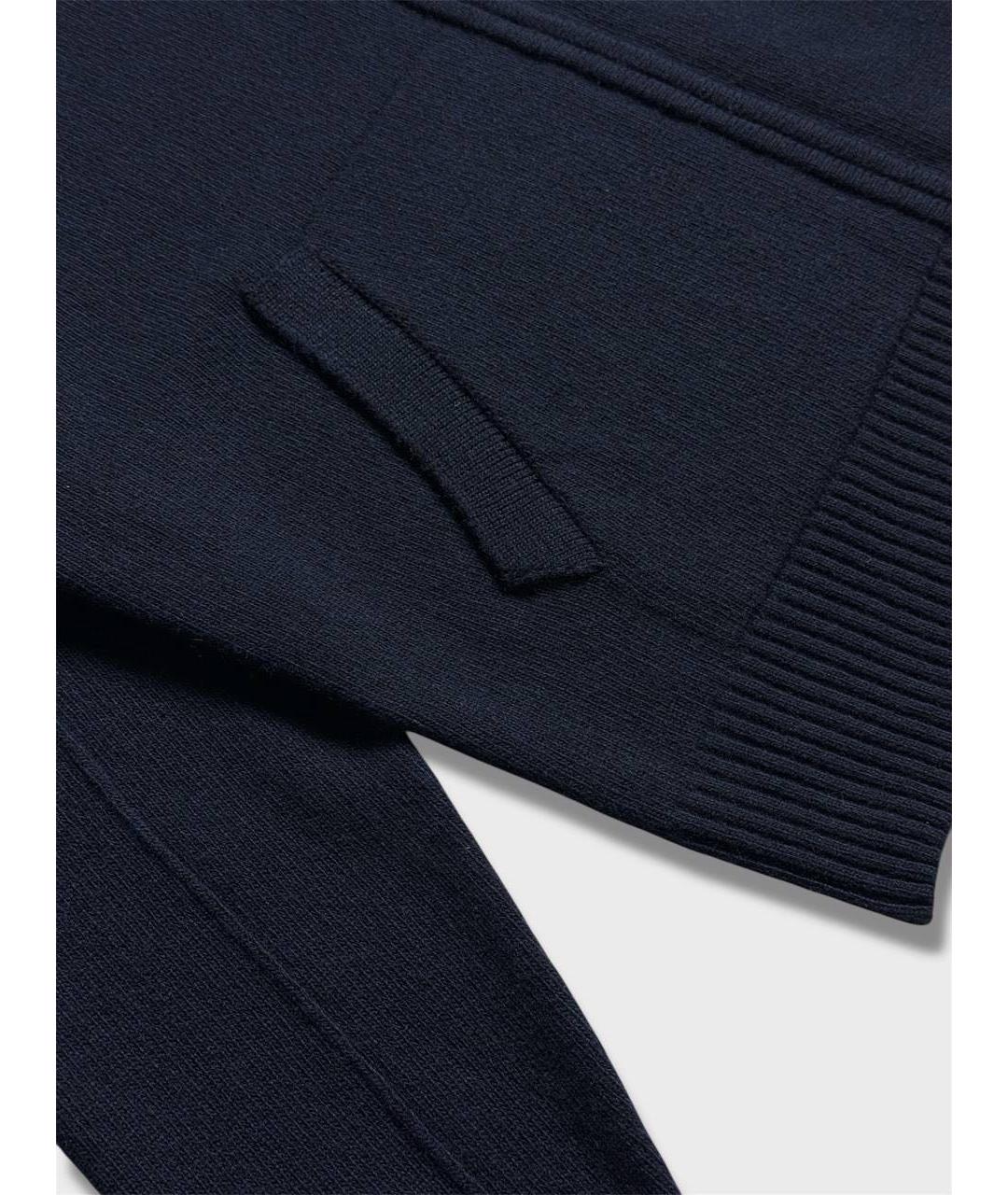 CP COMPANY Темно-синий шерстяной кардиган, фото 4