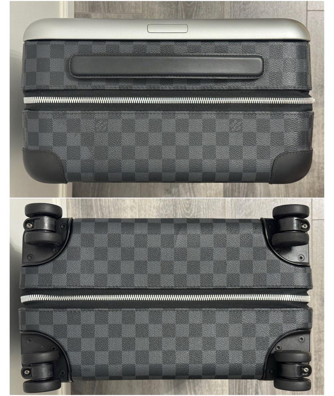 LOUIS VUITTON Черный чемодан, фото 3