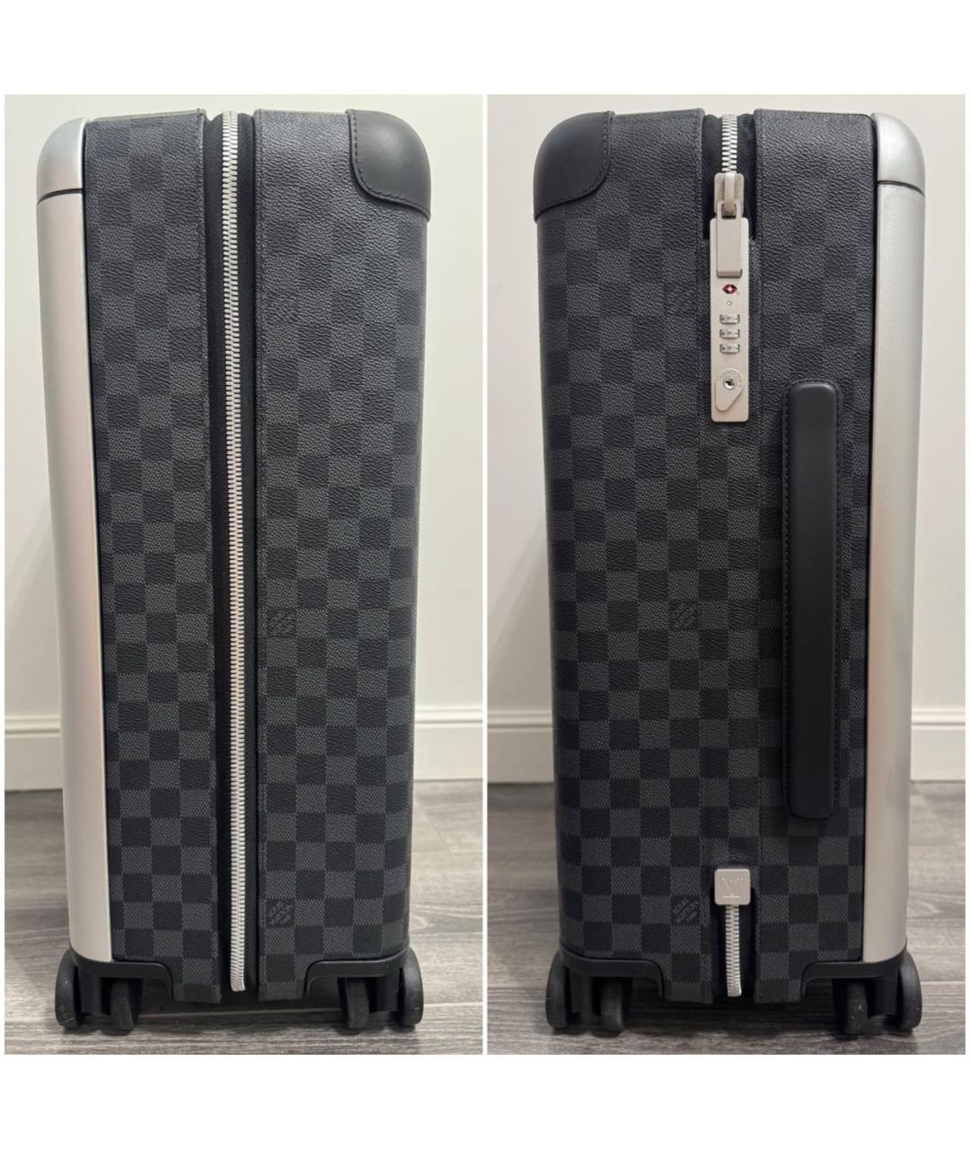 LOUIS VUITTON Черный чемодан, фото 2