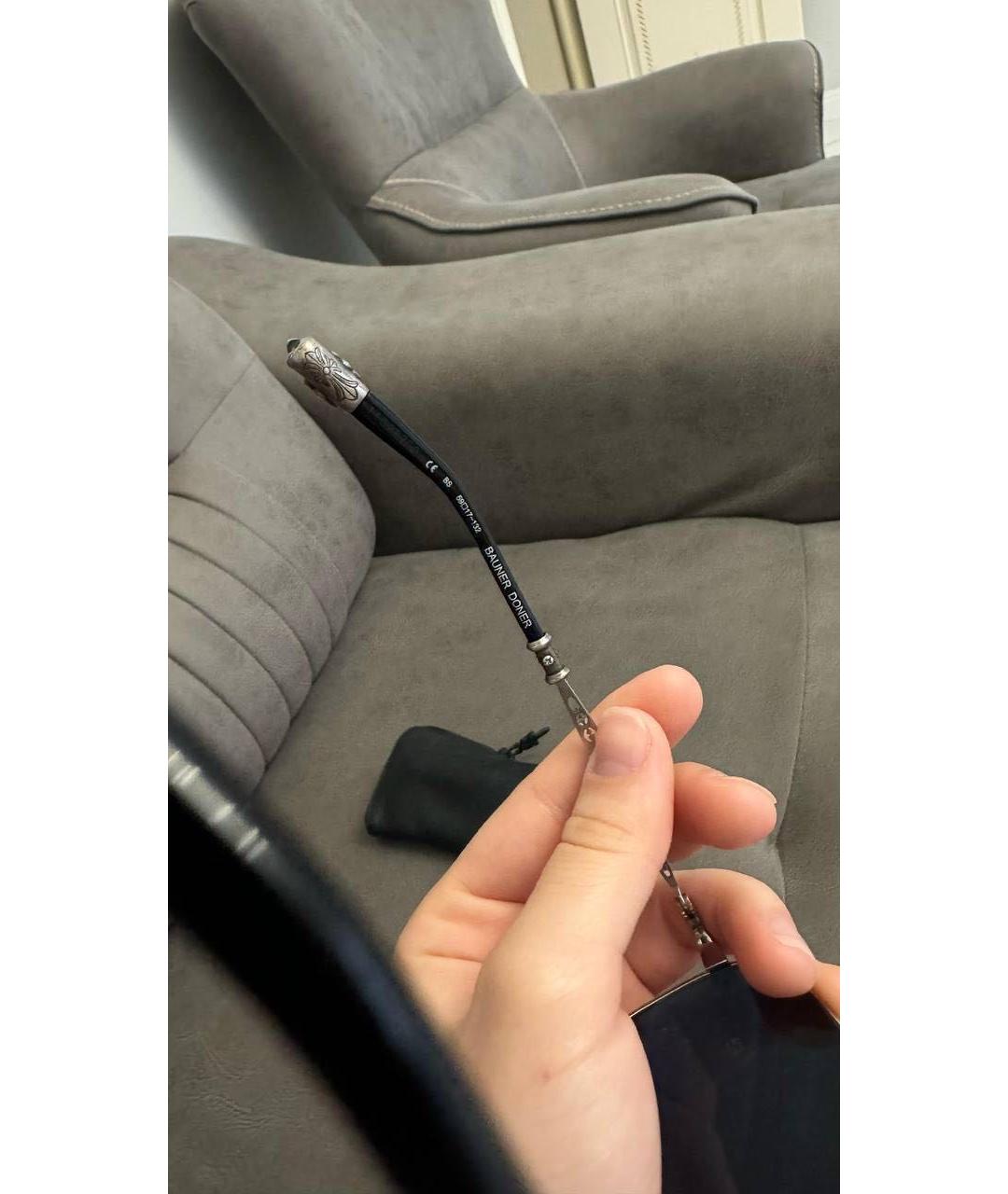 CHROME HEARTS Черные металлические солнцезащитные очки, фото 2