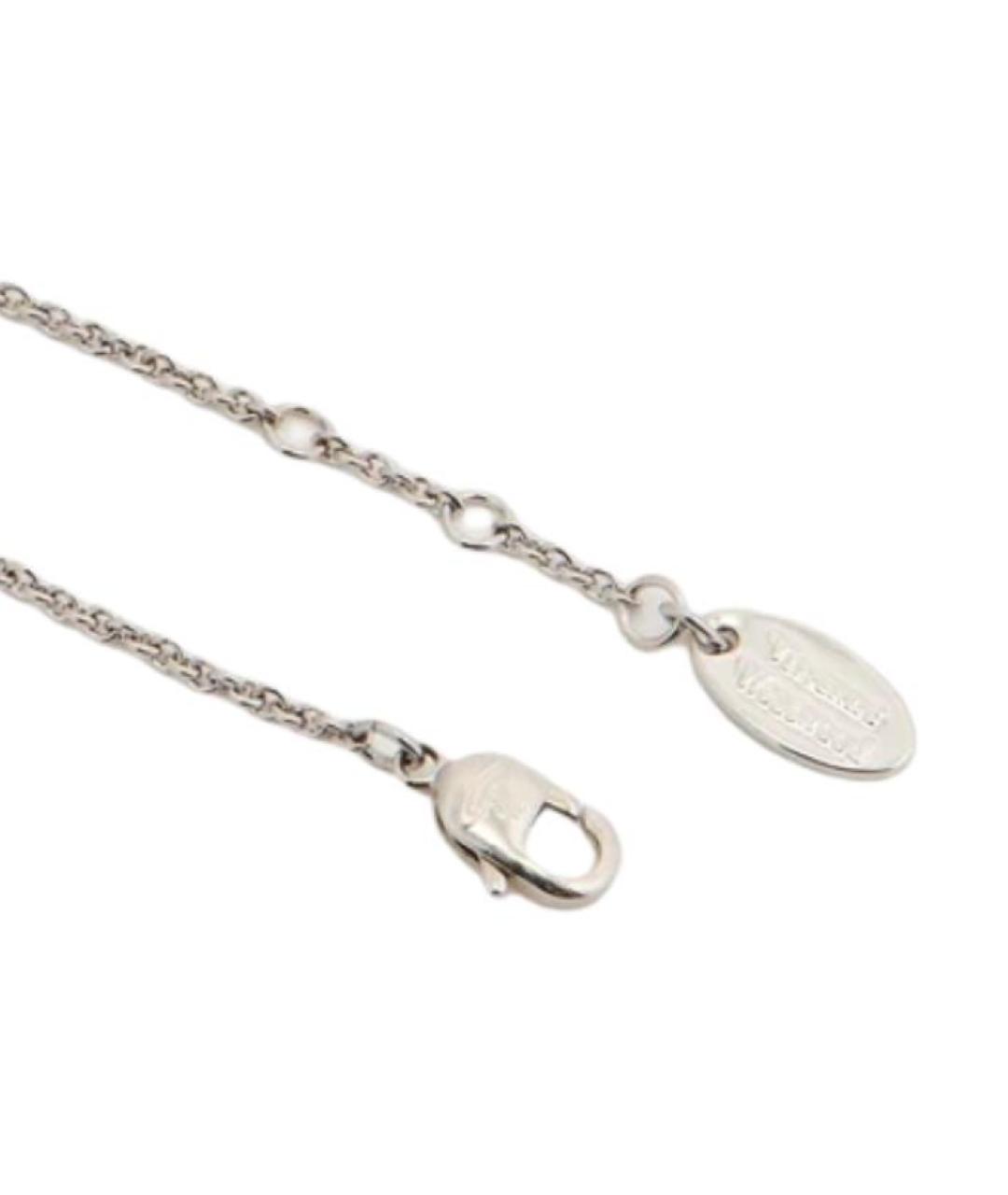 VIVIENNE WESTWOOD Серебрянный латунный браслет, фото 3