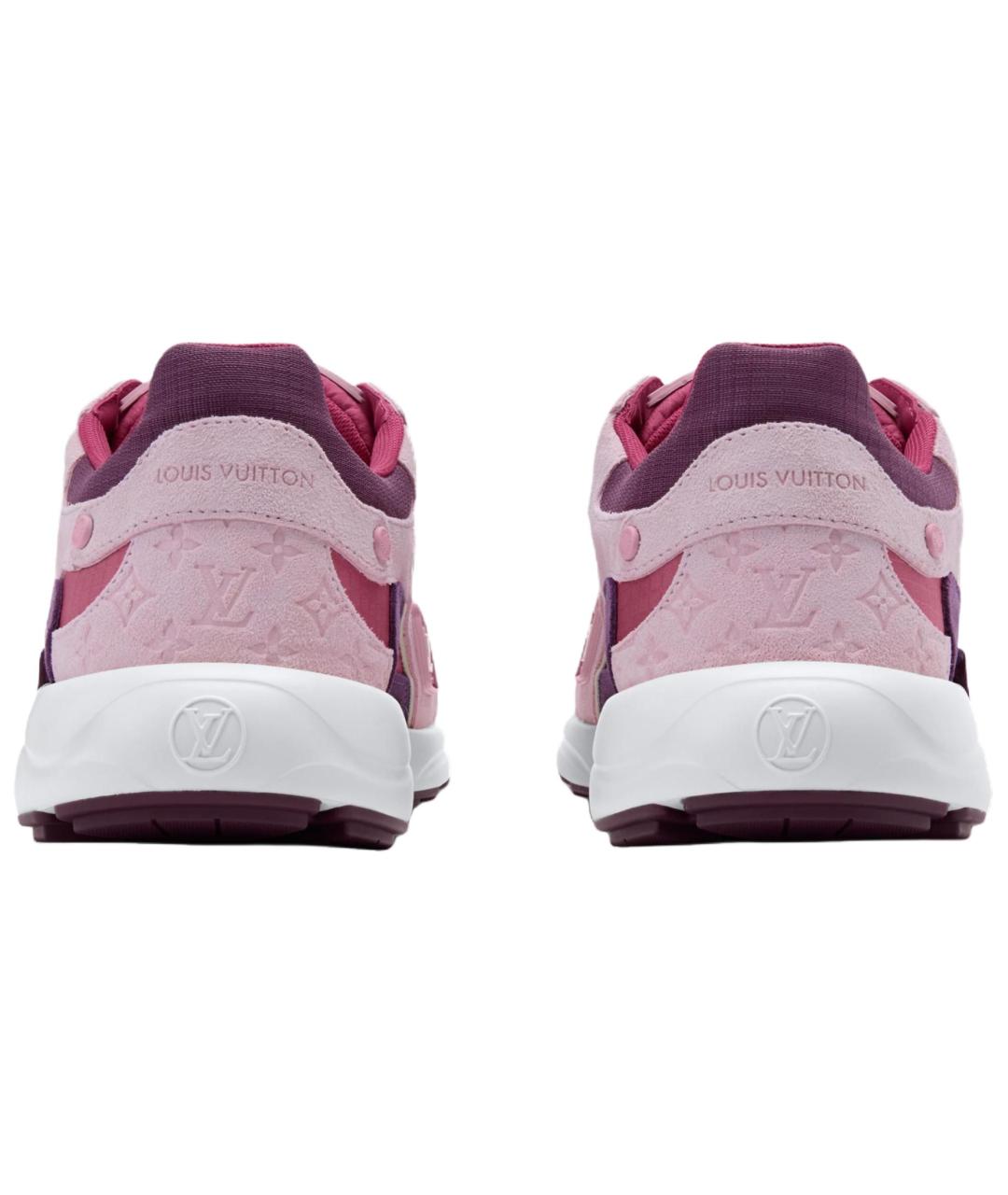 LOUIS VUITTON Розовые кроссовки, фото 5