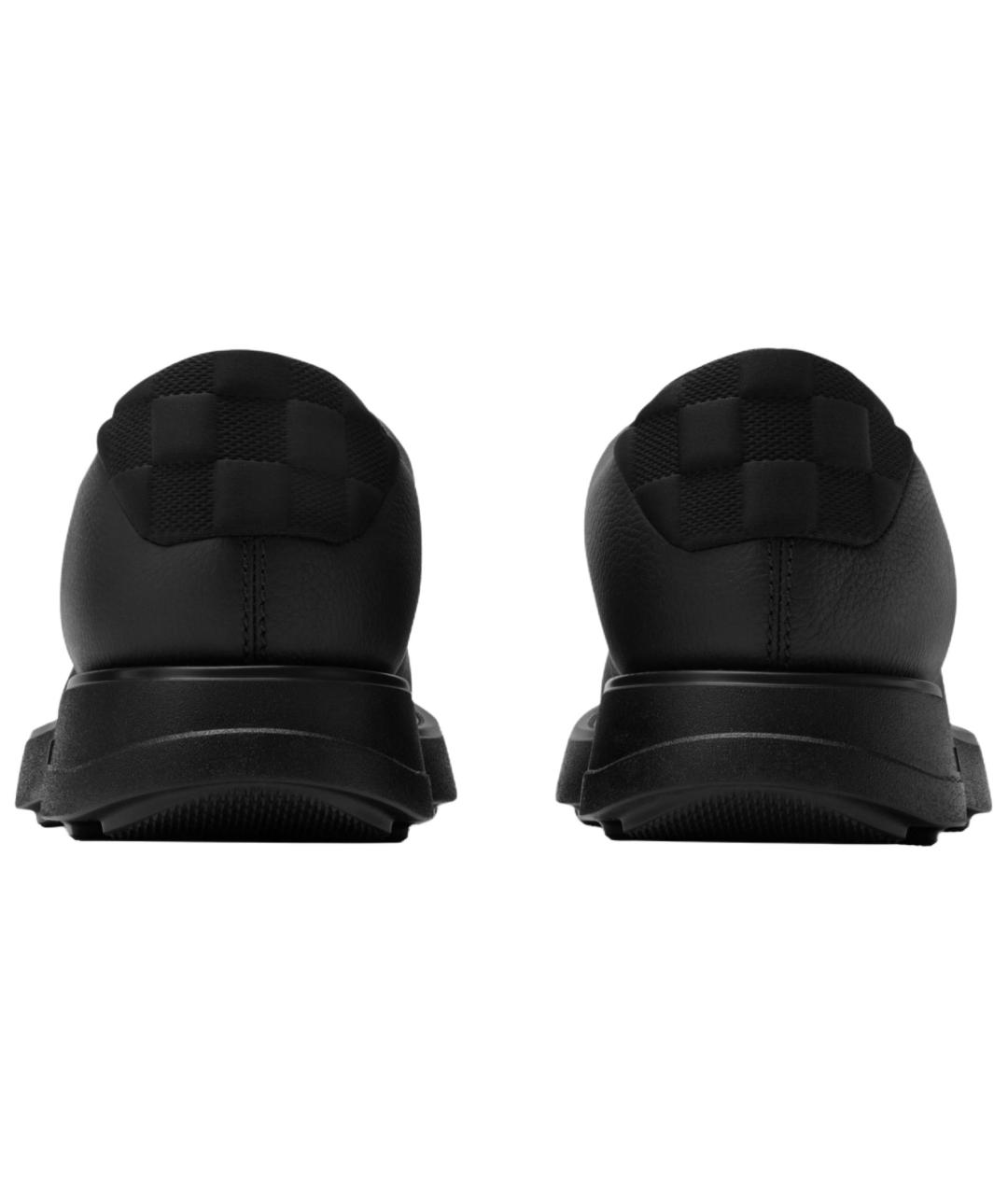 LOUIS VUITTON Черные кожаные туфли, фото 4