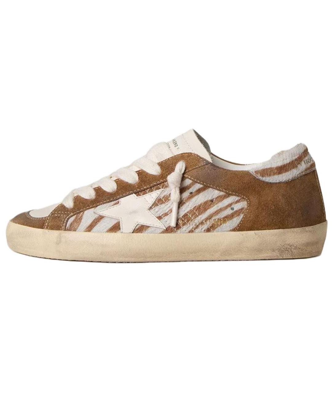 GOLDEN GOOSE DELUXE BRAND Коричневые кроссовки, фото 2