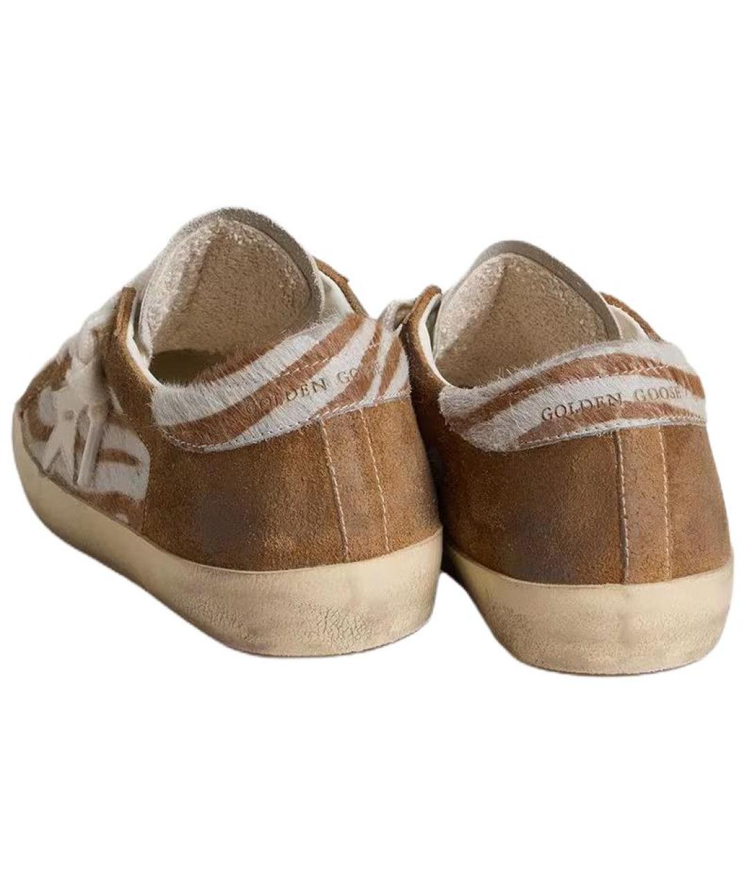 GOLDEN GOOSE DELUXE BRAND Коричневые кроссовки, фото 5