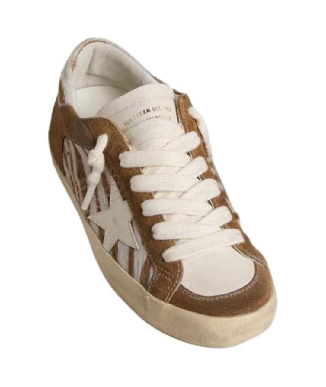 GOLDEN GOOSE DELUXE BRAND Коричневые кроссовки, фото 3