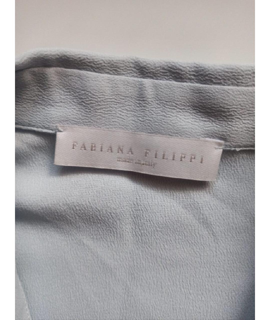 FABIANA FILIPPI Голубая блузы, фото 3