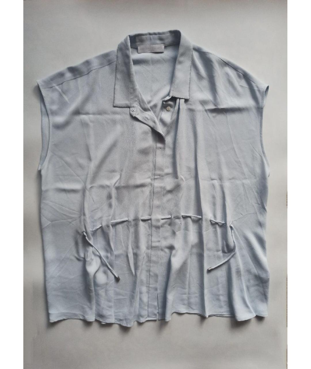 FABIANA FILIPPI Голубая блузы, фото 9