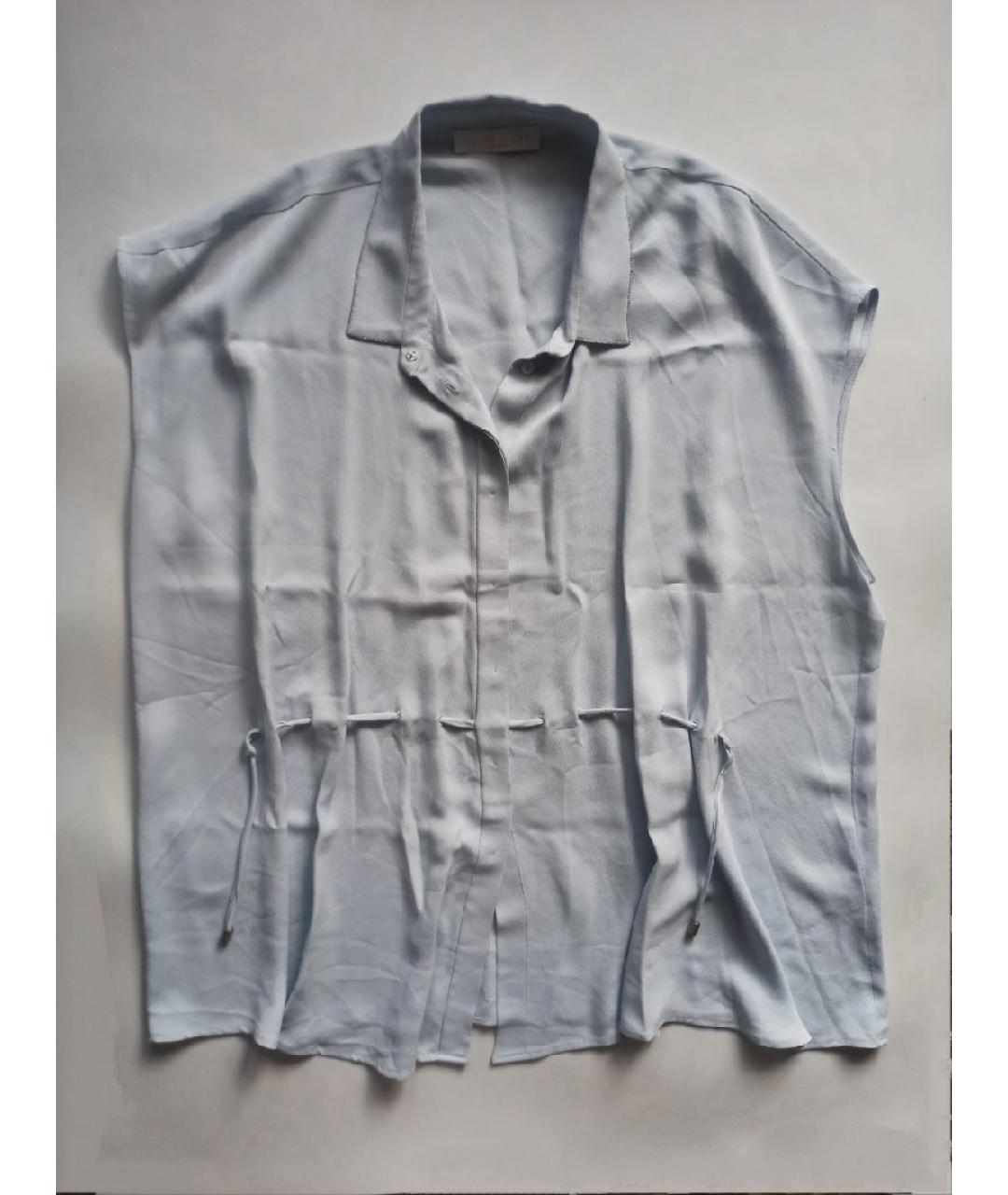 FABIANA FILIPPI Голубая блузы, фото 10