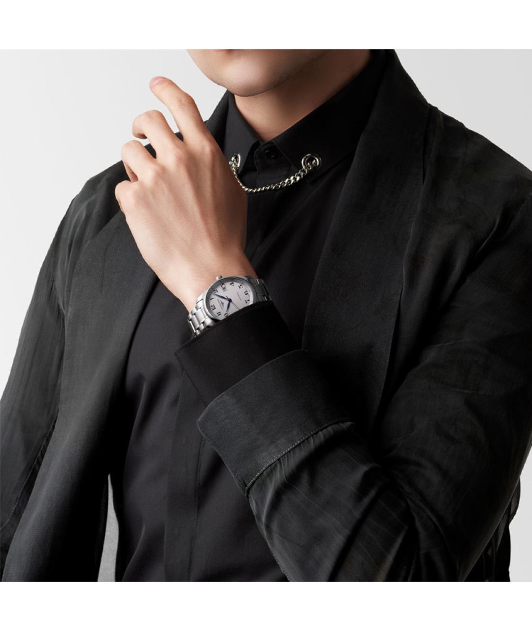 LONGINES Серебряные часы, фото 4