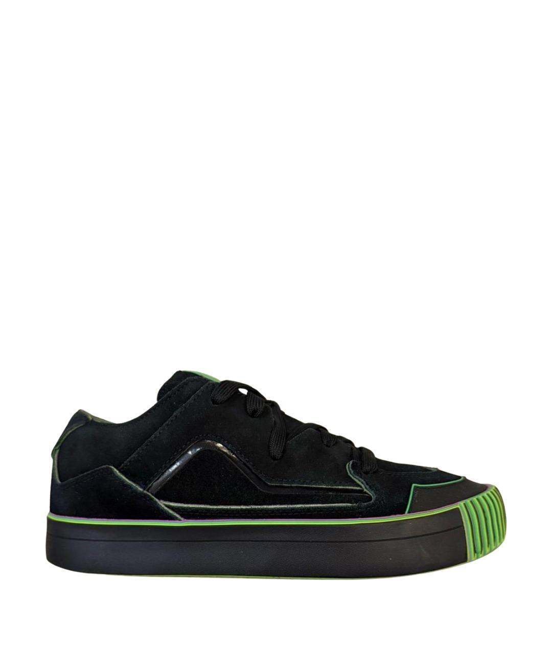 MSCHF Черные замшевые низкие кроссовки / кеды, фото 1