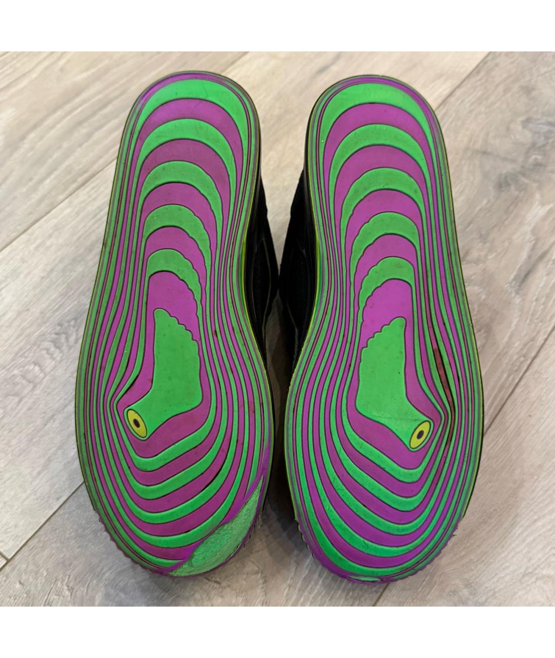 MSCHF Черные замшевые низкие кроссовки / кеды, фото 5