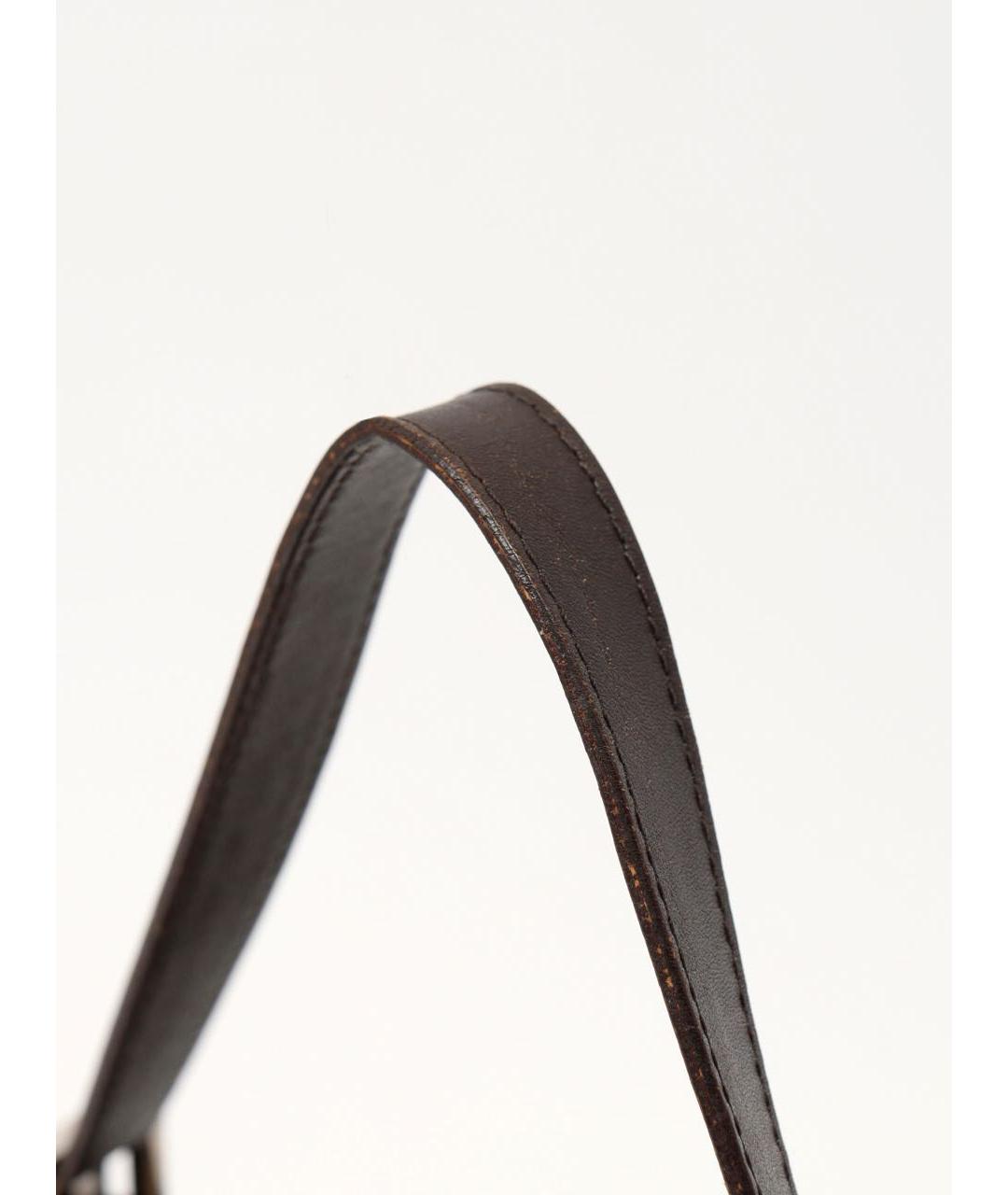 FENDI Коричневая сумка с короткими ручками, фото 8