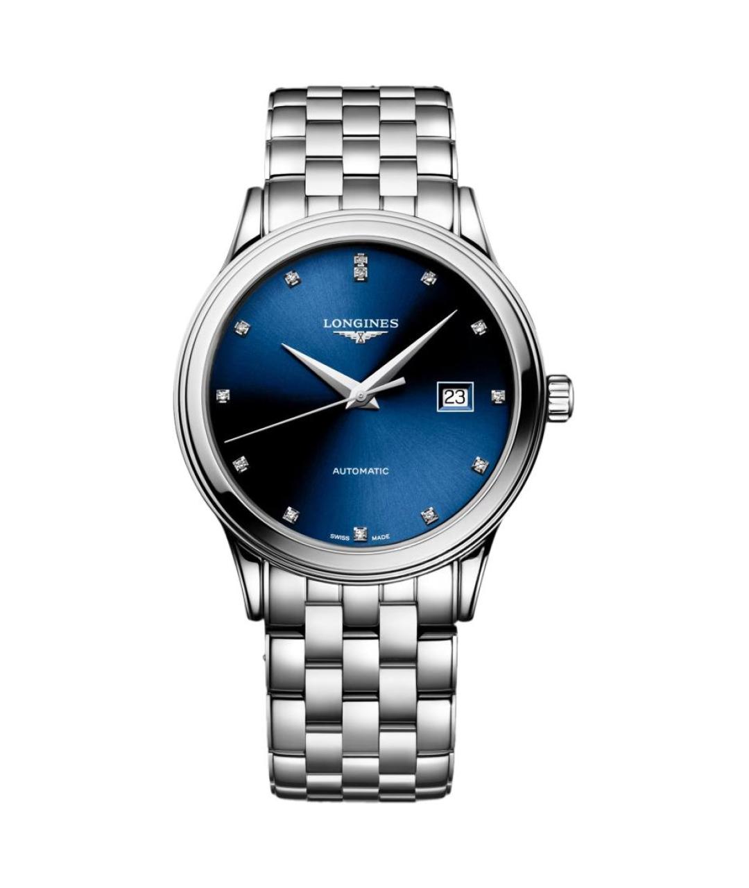 LONGINES Синие часы, фото 1