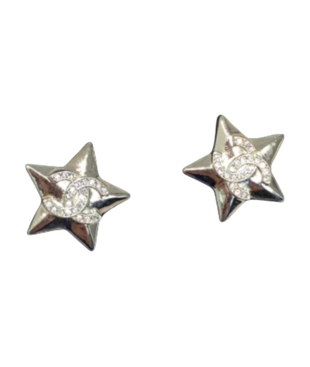 CHANEL Золотые серьги, фото 3