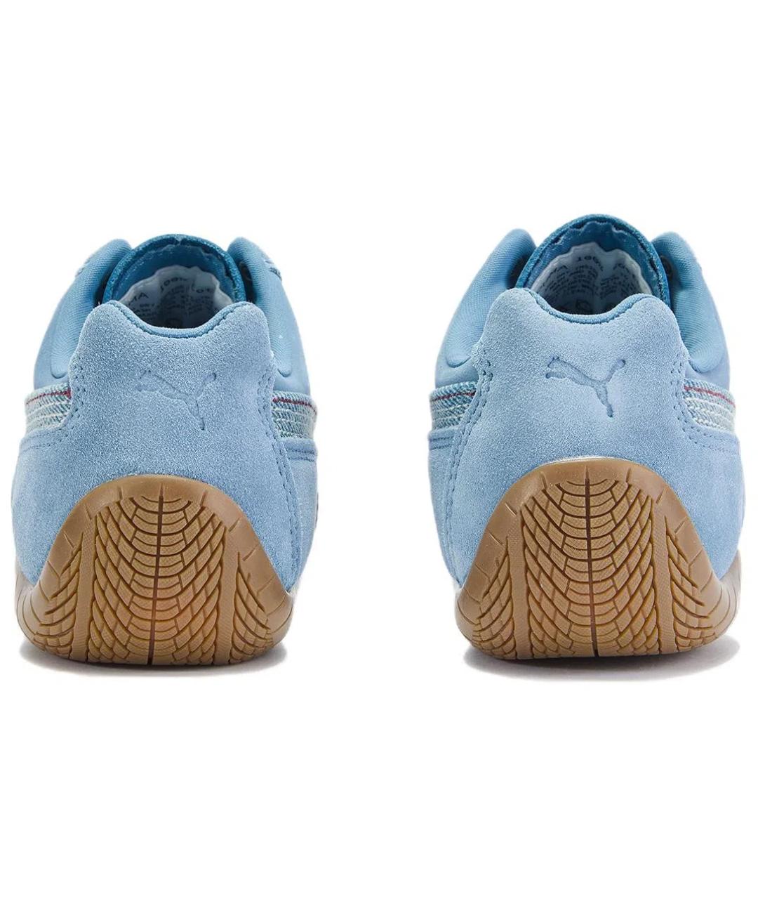 PUMA Голубые текстильные кроссовки, фото 4