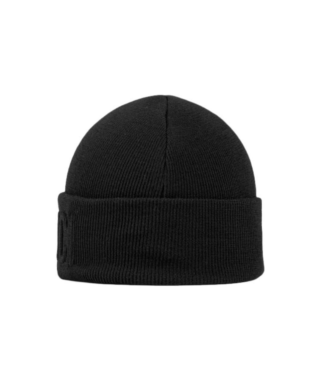 GUCCI Черная шерстяная шапка, фото 2