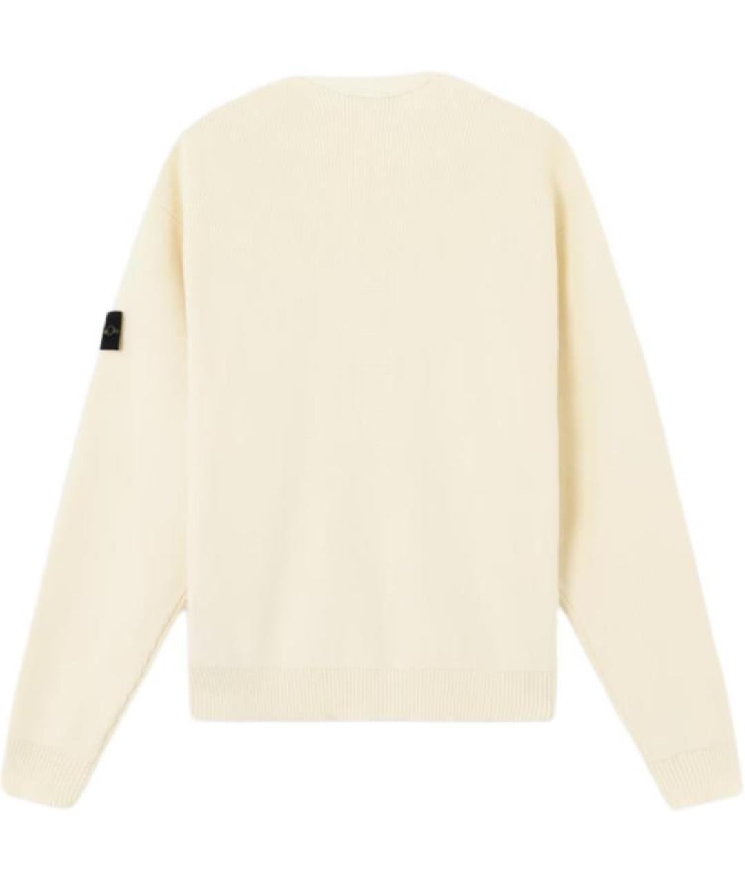 STONE ISLAND Белый кардиган, фото 2