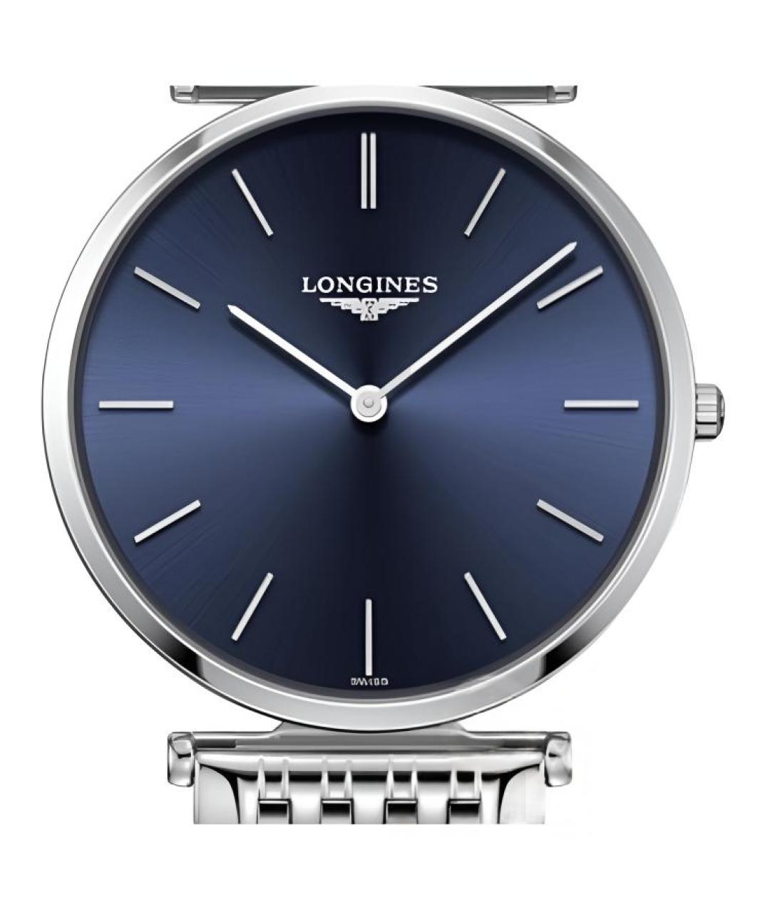 LONGINES Серебряные стальные часы, фото 4