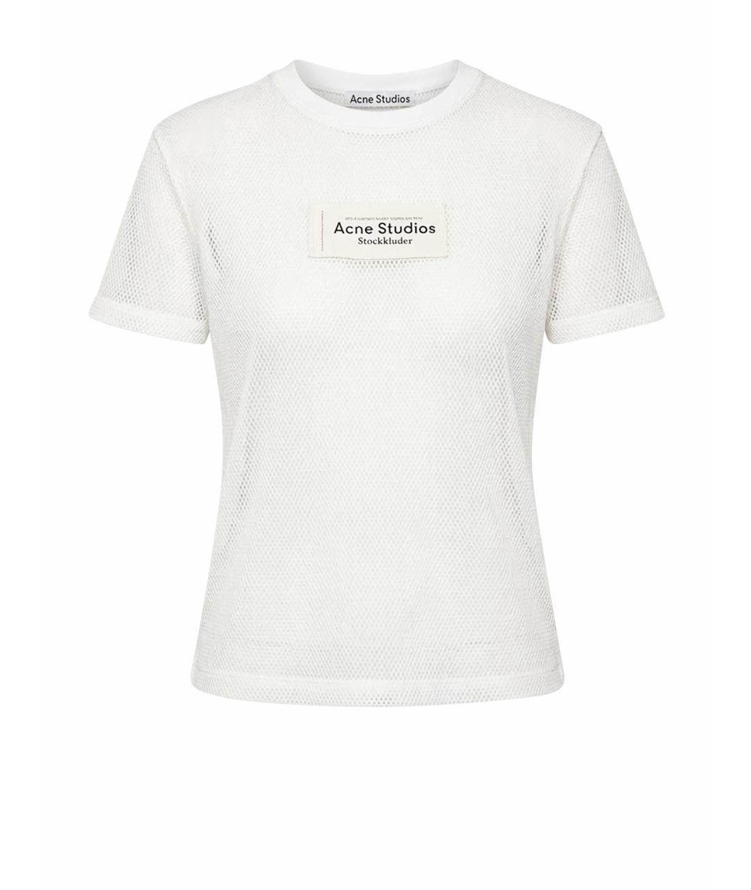 ACNE STUDIOS Белая футболка, фото 1