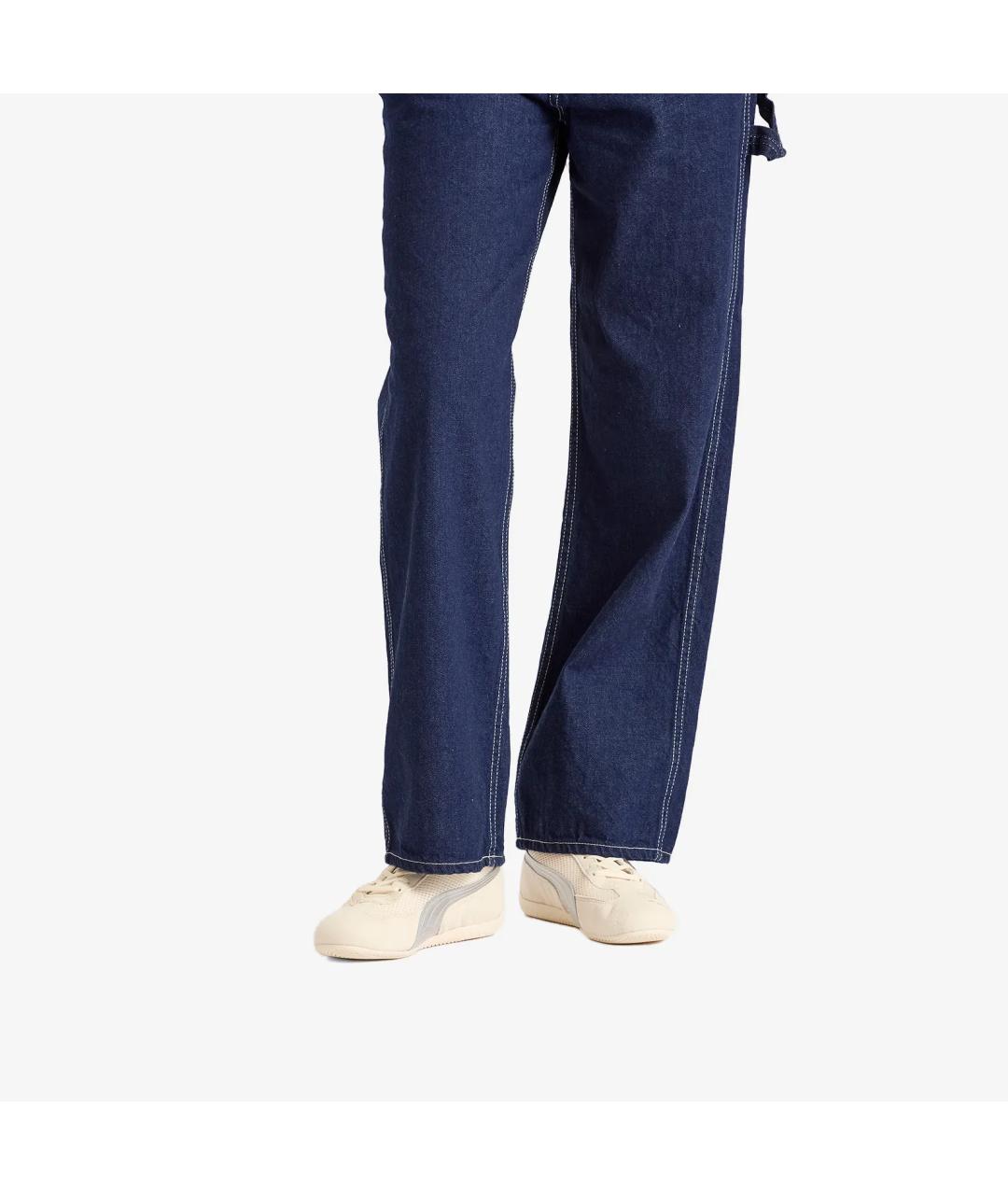 PUMA Бежевые замшевые низкие кроссовки / кеды, фото 5