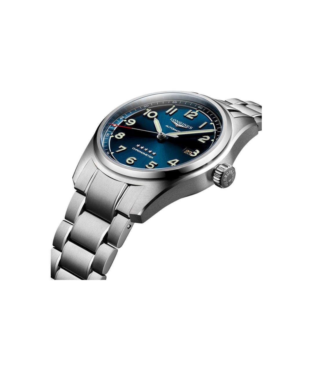 LONGINES Синие часы, фото 3