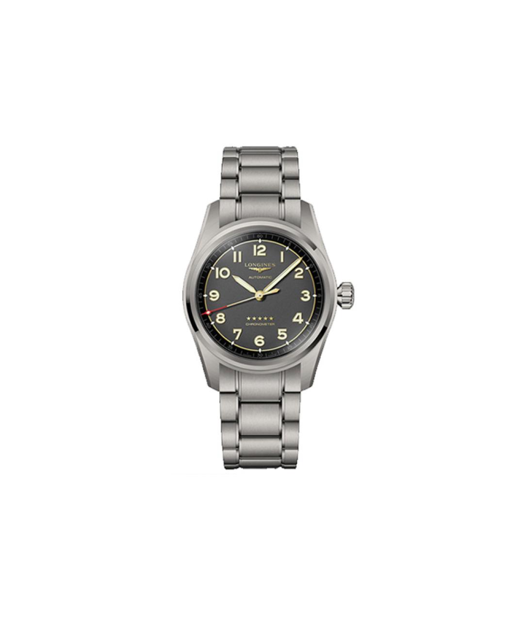 LONGINES Серебряные титановые часы, фото 1