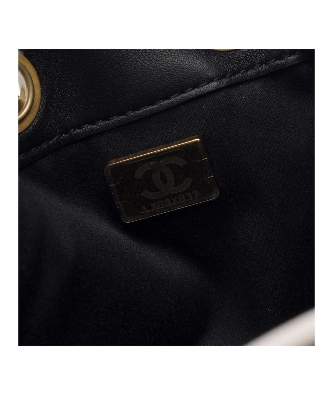 CHANEL Черная кожаная сумка через плечо, фото 5