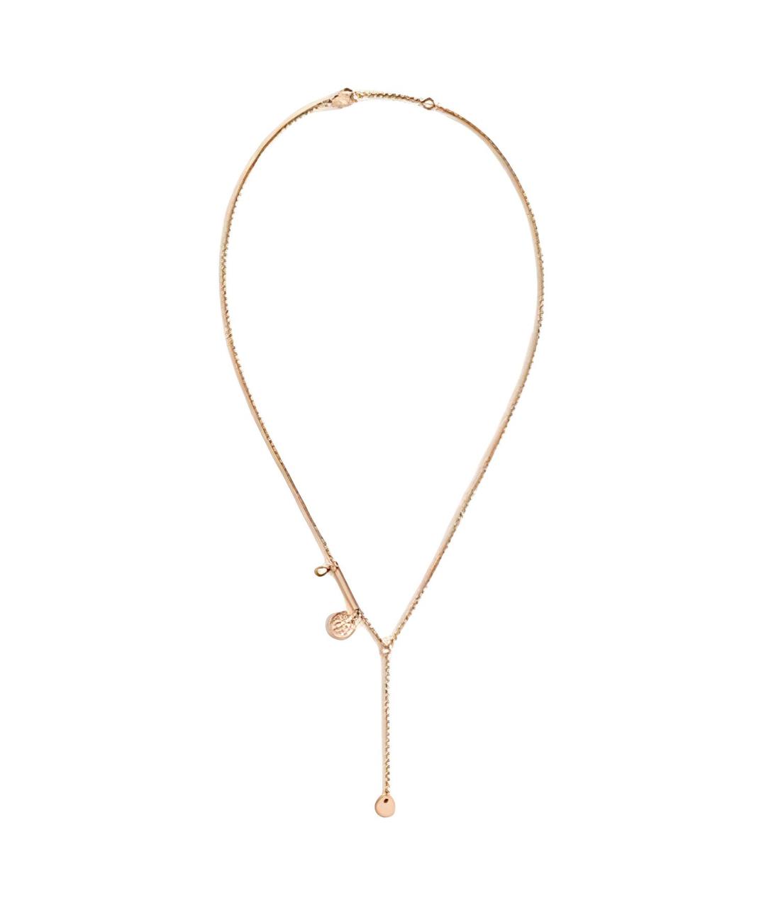 HERMES Золотое колье из розового золота, фото 2