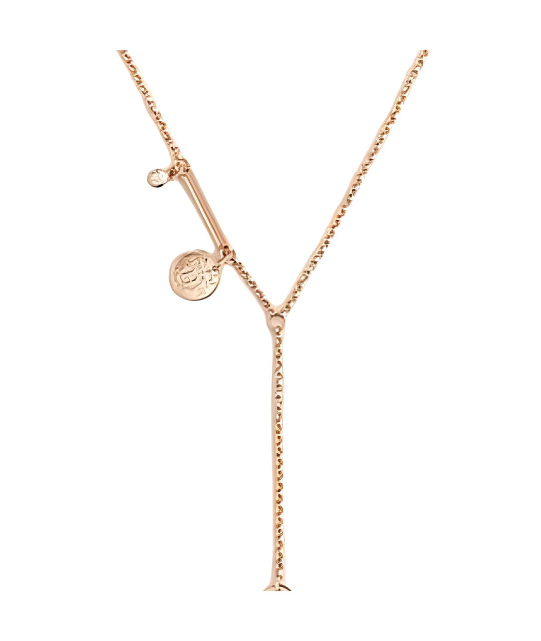 HERMES Золотое колье из розового золота, фото 3