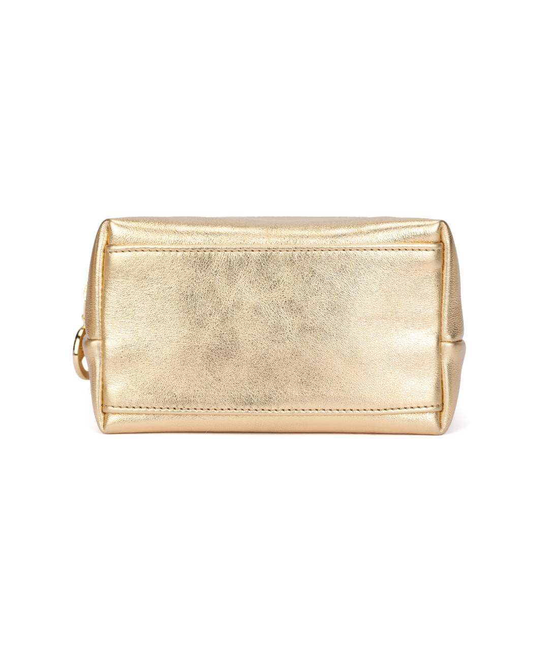 LONGCHAMP Золотая сумка через плечо, фото 3