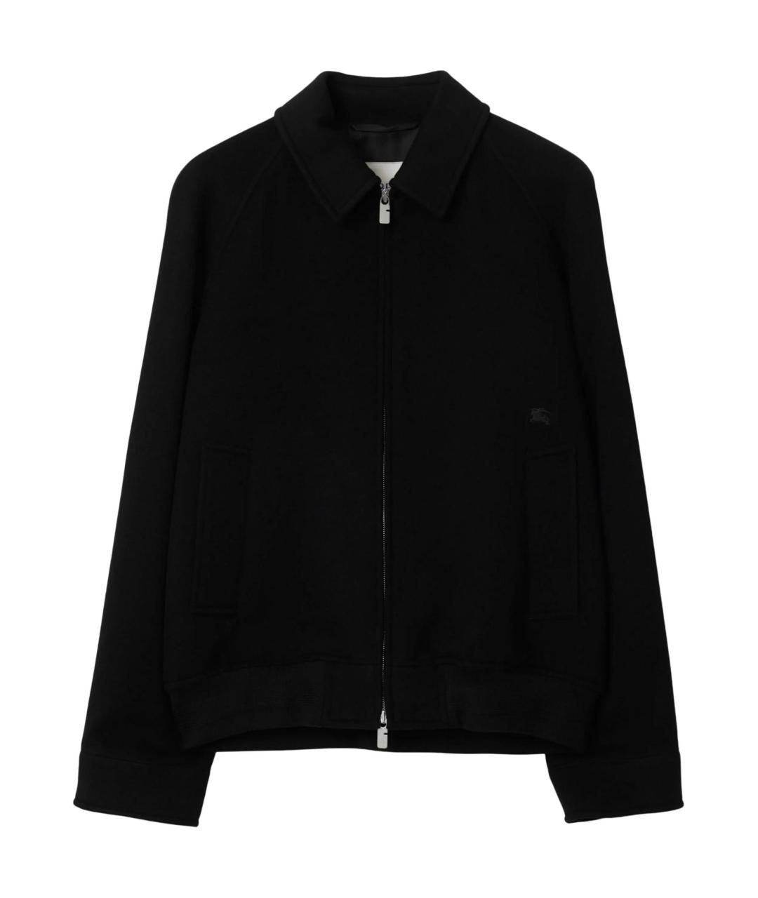 BURBERRY Черная кашемировая куртка, фото 1