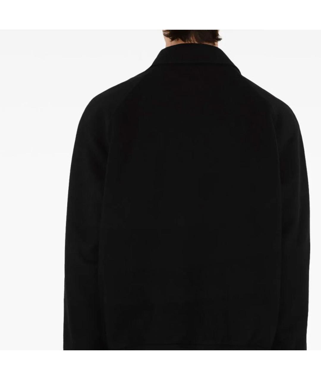 BURBERRY Черная кашемировая куртка, фото 5