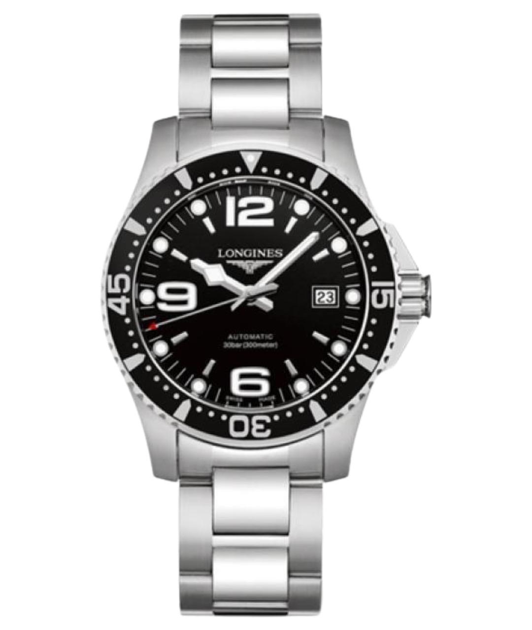 LONGINES Серебряные стальные часы, фото 1