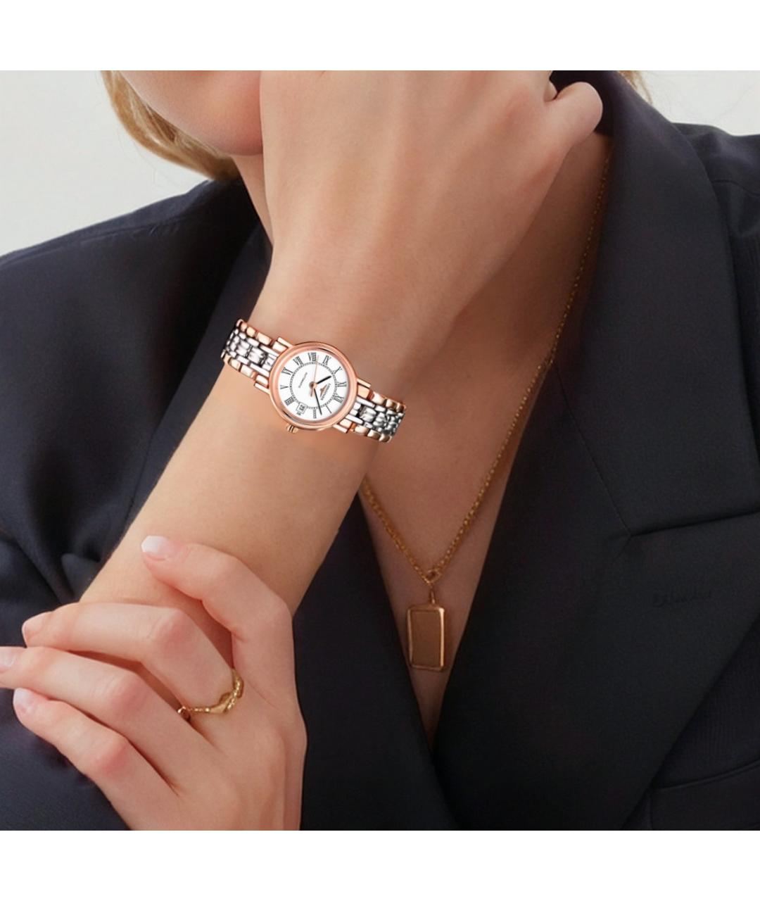 LONGINES Золотые часы, фото 3