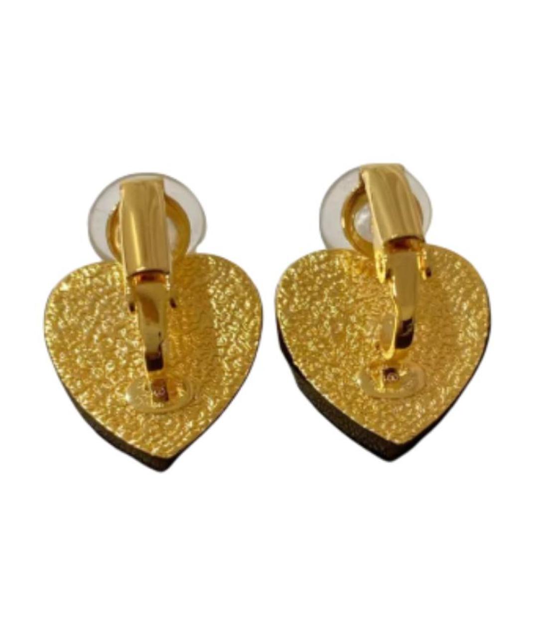 CHANEL Черные серьги, фото 3