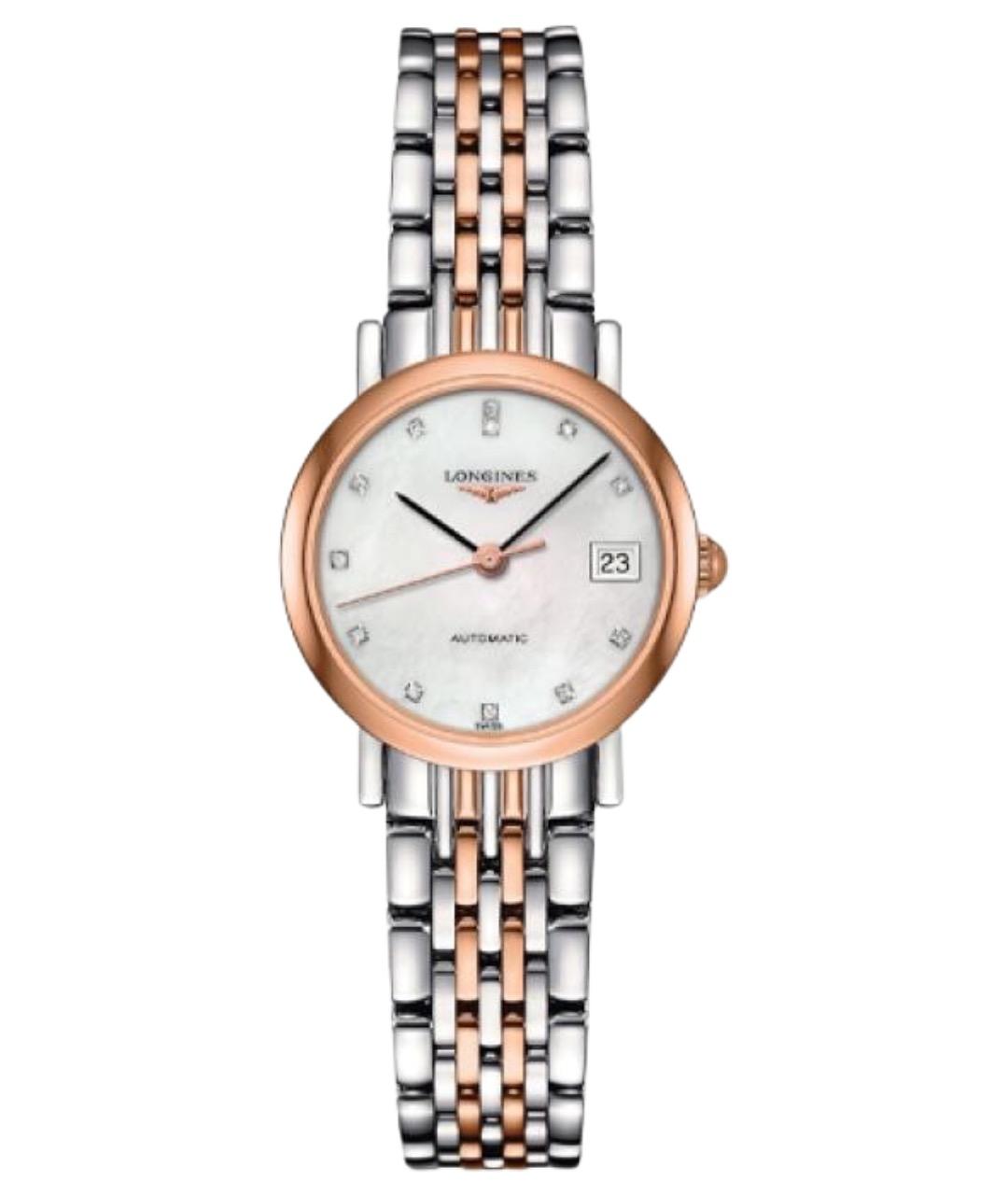 LONGINES Серебряные стальные часы, фото 1