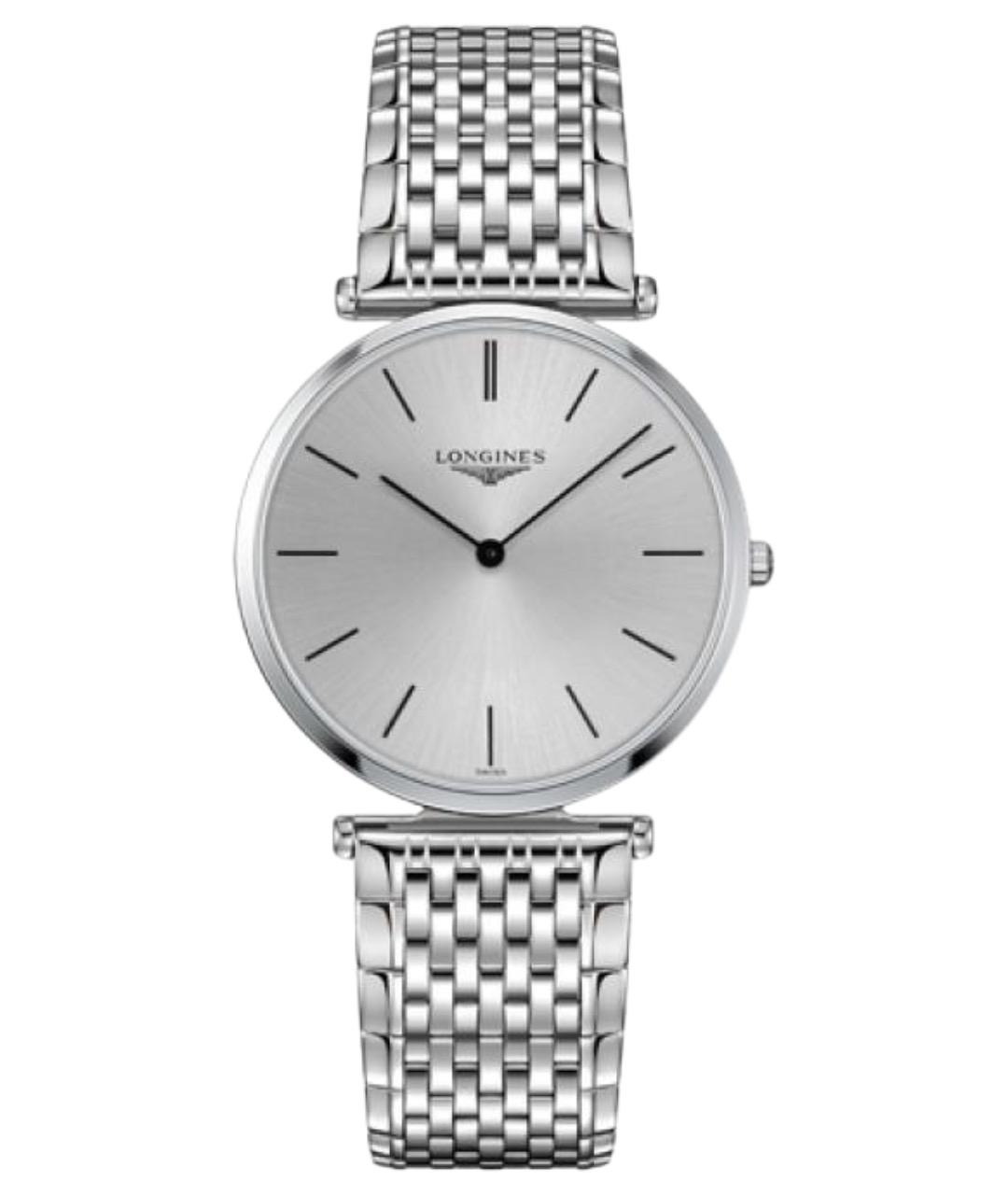 LONGINES Серебряные стальные часы, фото 1