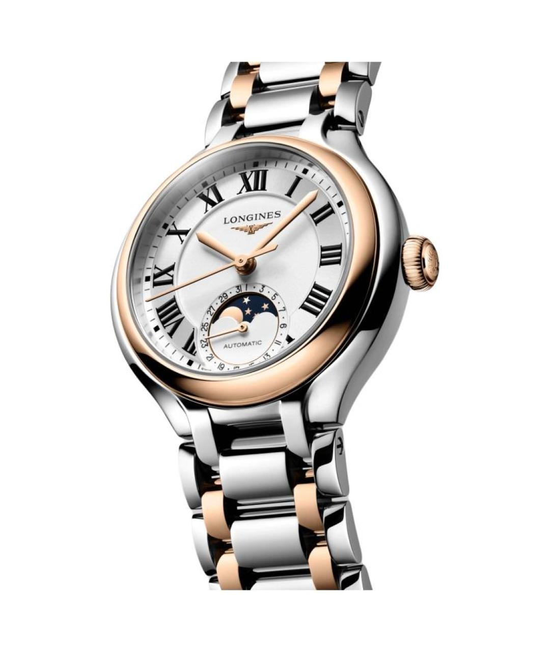 LONGINES Часы из золота и стали, фото 2