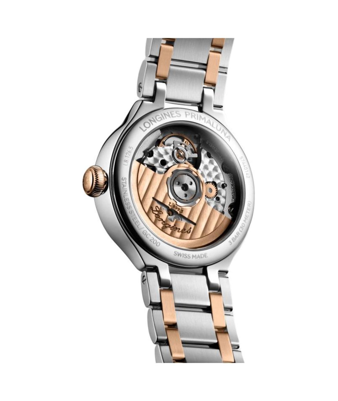LONGINES Часы из золота и стали, фото 4