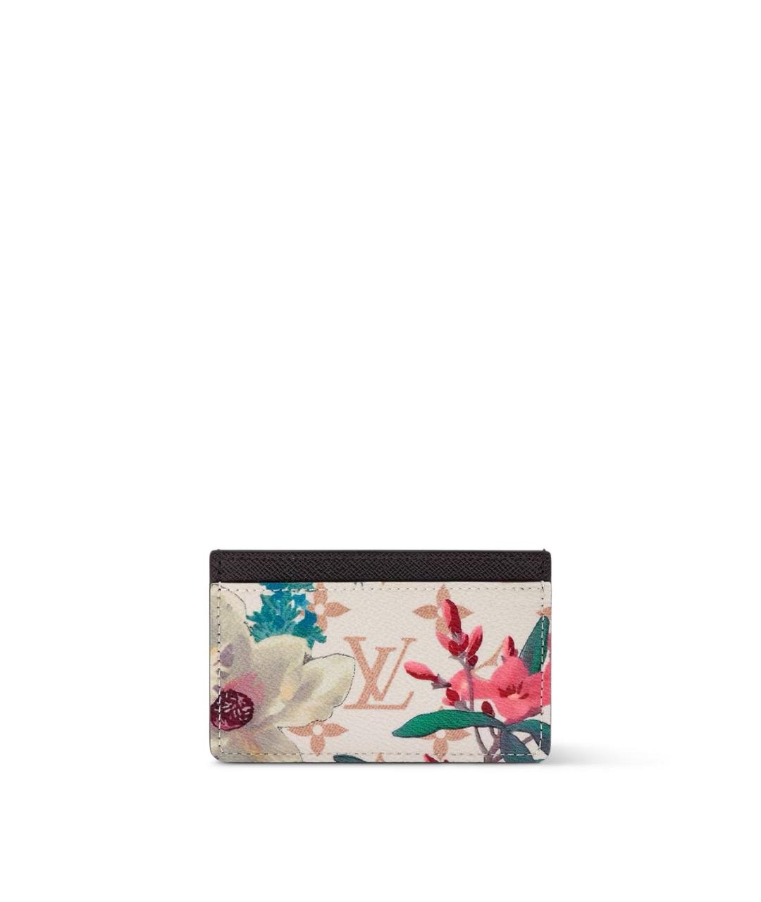 LOUIS VUITTON Коричневый кожаный кардхолдер, фото 4