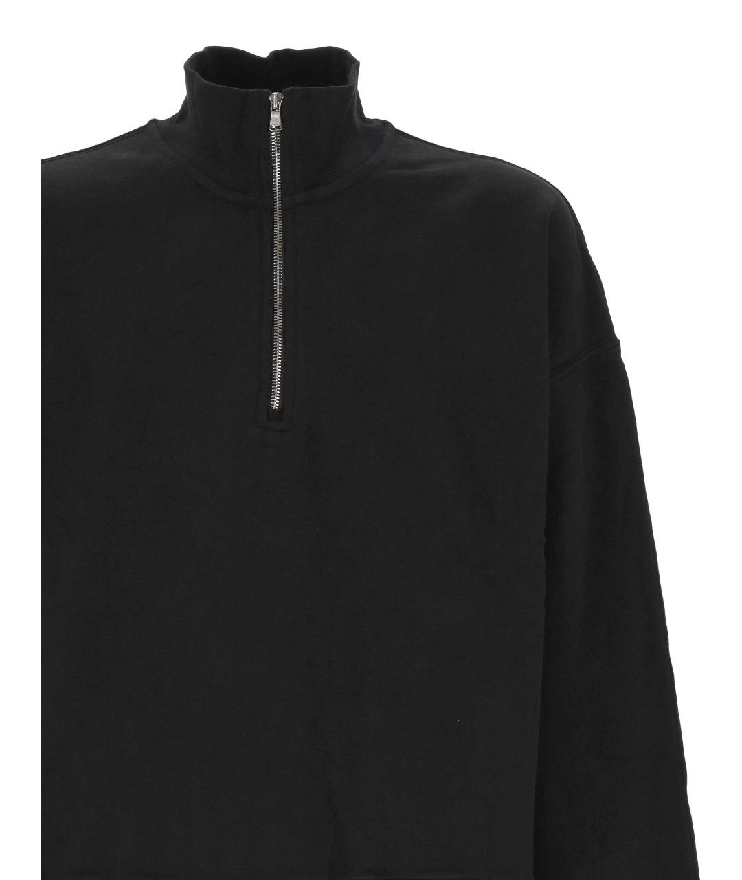 AGOLDE Черный хлопковый джемпер / свитер, фото 2