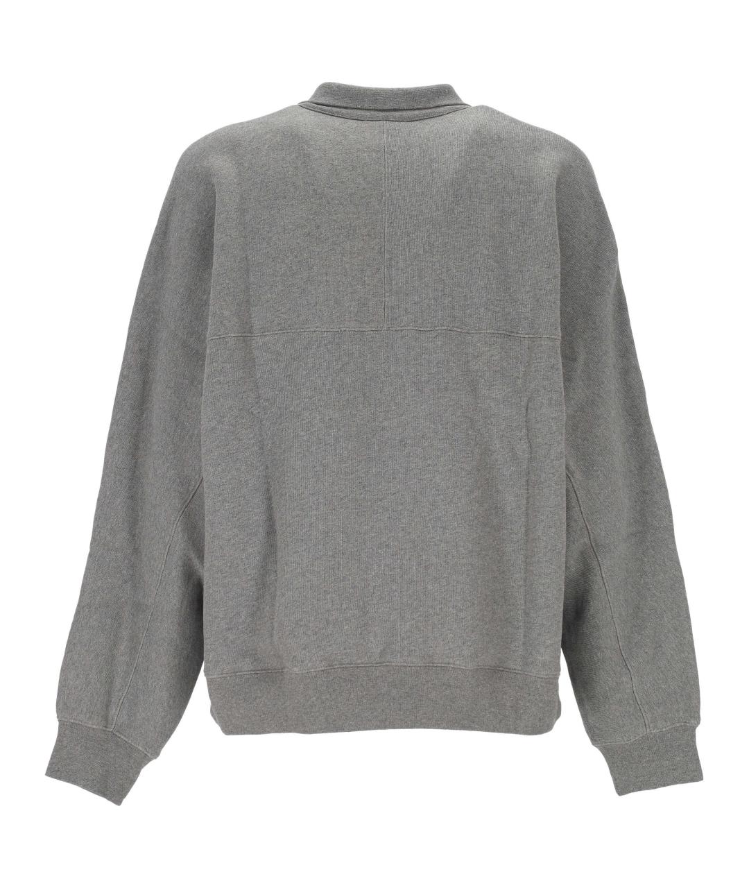 AGOLDE Серый хлопковый джемпер / свитер, фото 3