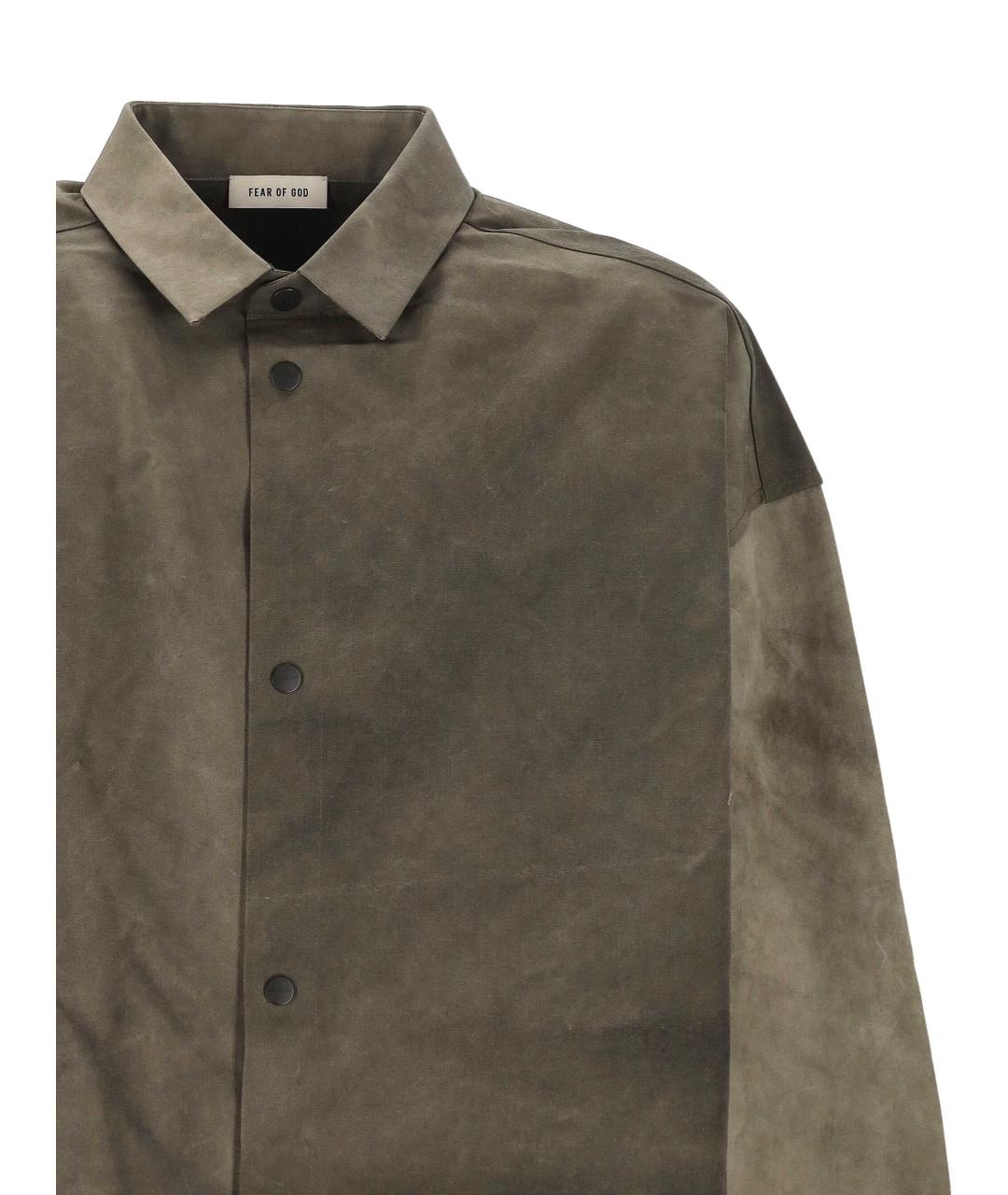 FEAR OF GOD Хлопковая кэжуал рубашка, фото 2