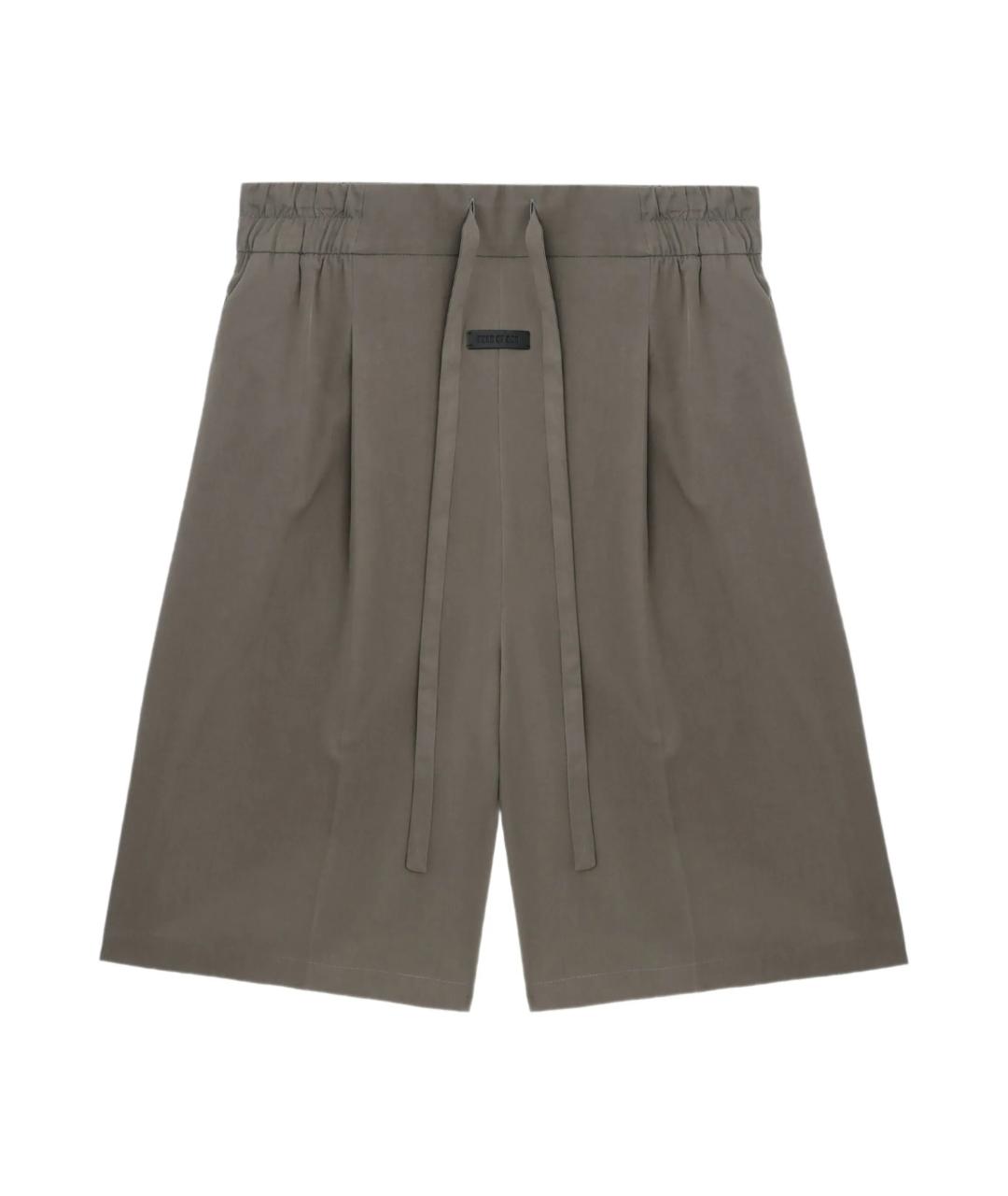FEAR OF GOD Серые хлопковые шорты, фото 1