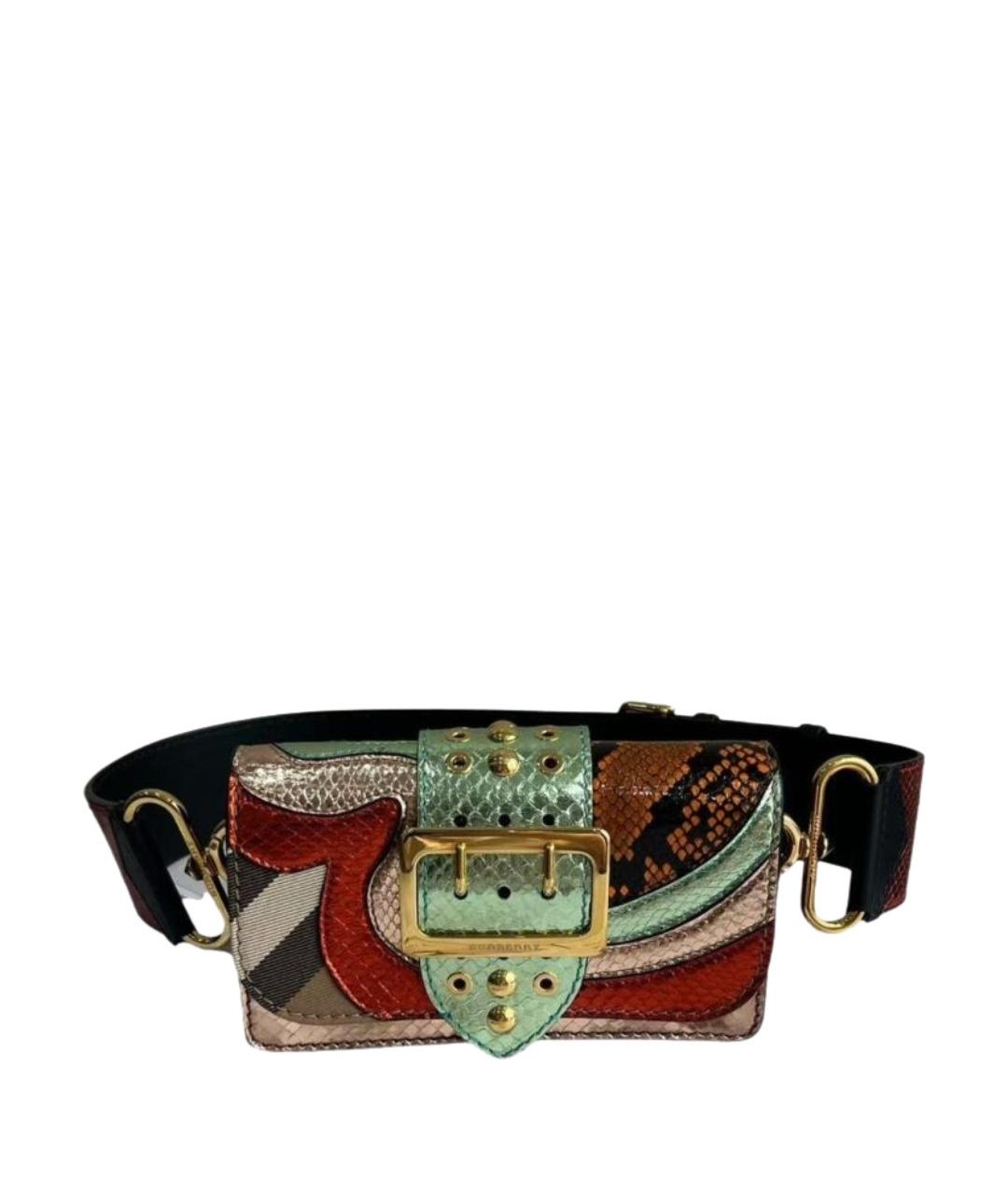 BURBERRY Кожаная поясная сумка, фото 1