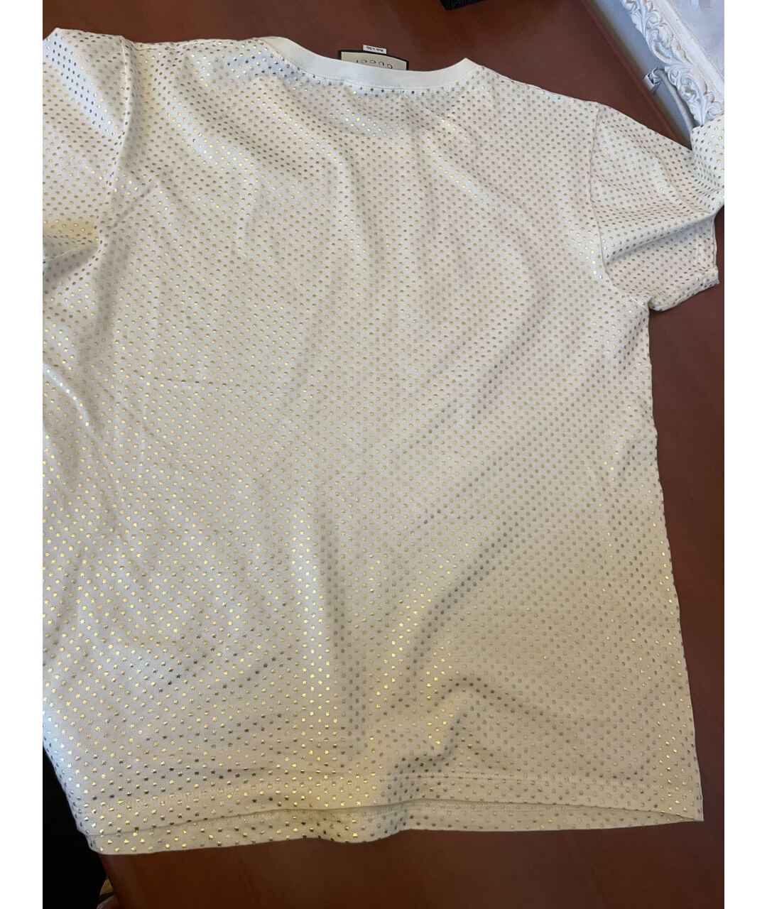 GUCCI Белая хлопковая рубашка, фото 2
