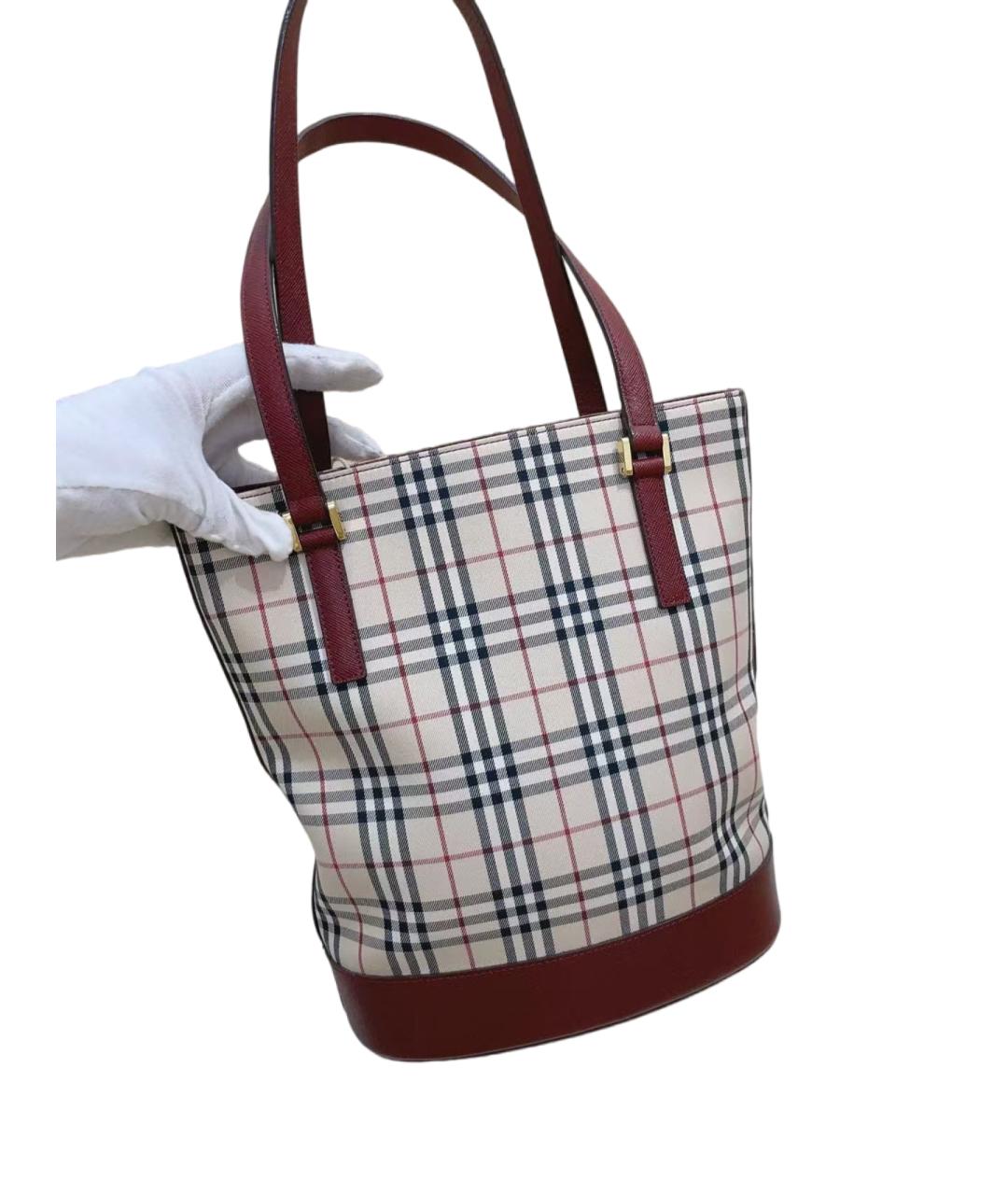 BURBERRY Сумка с короткими ручками, фото 6