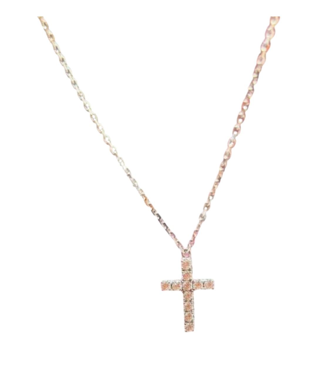 CARTIER Серебряное колье из белого золота, фото 1